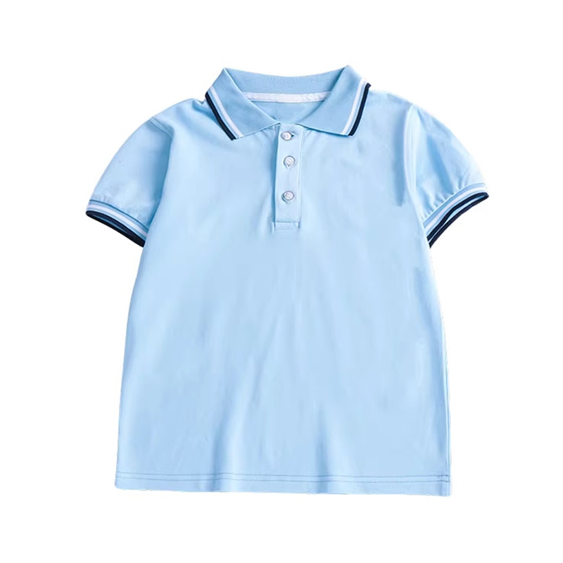 英倫風小學生夏季班服 短袖T恤