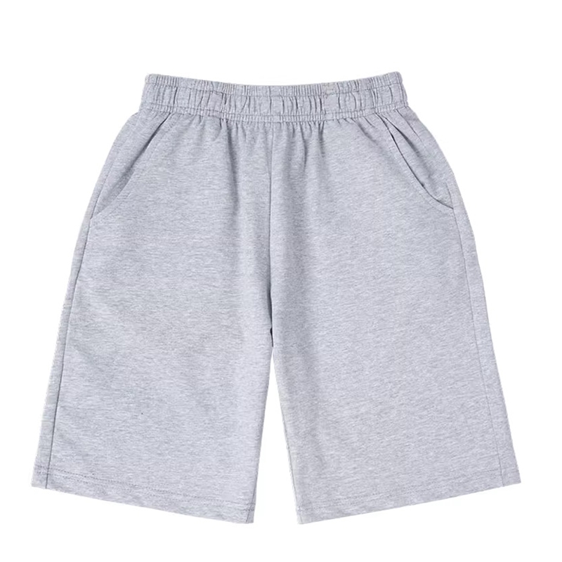 中小學生棉質外穿五分短褲，寬鬆舒適運動褲