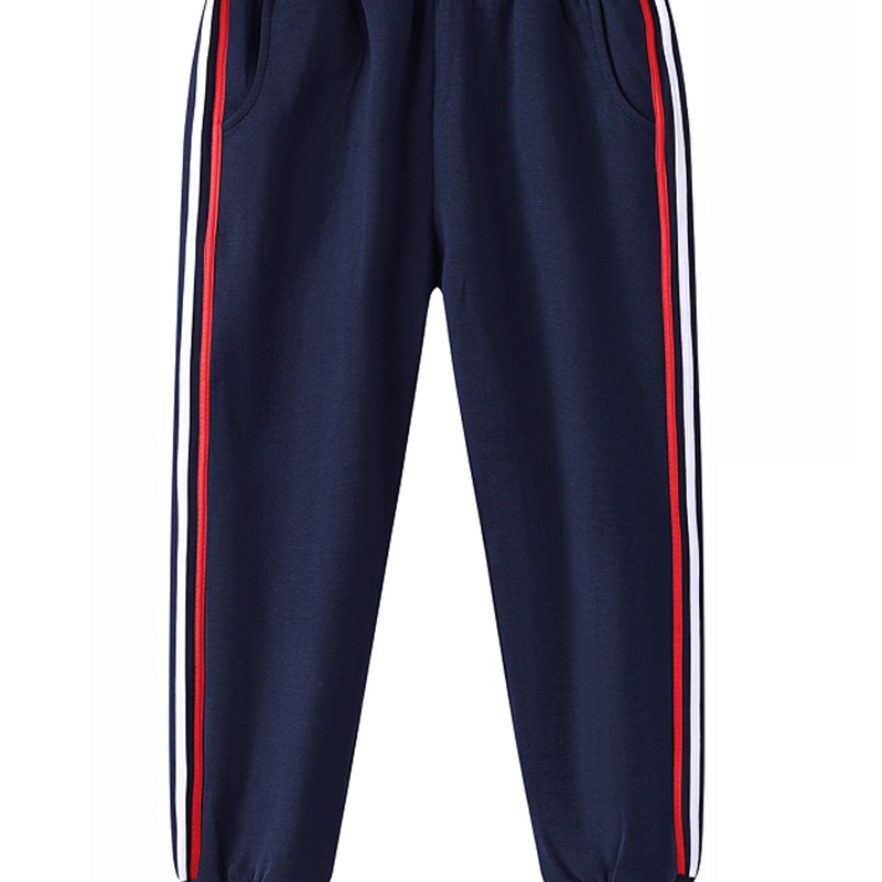 男女童校園保暖運動長褲，舒適親膚束腳衛褲