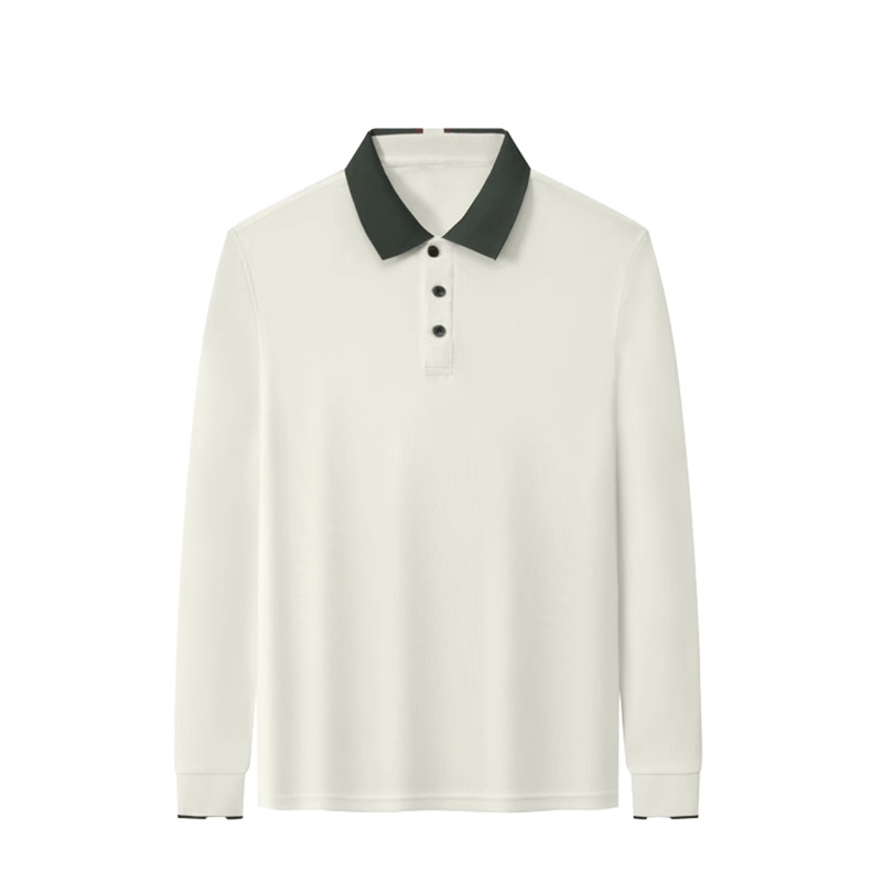 秋冬長袖polo衫定製，幼兒園老師工作服培訓託管機構園服工裝