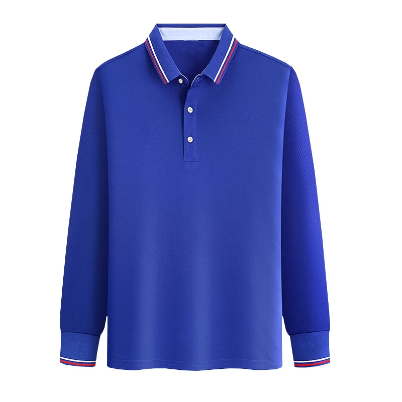 翻領教師服定製長袖polo衫，幼兒園老師培訓託管機構園服