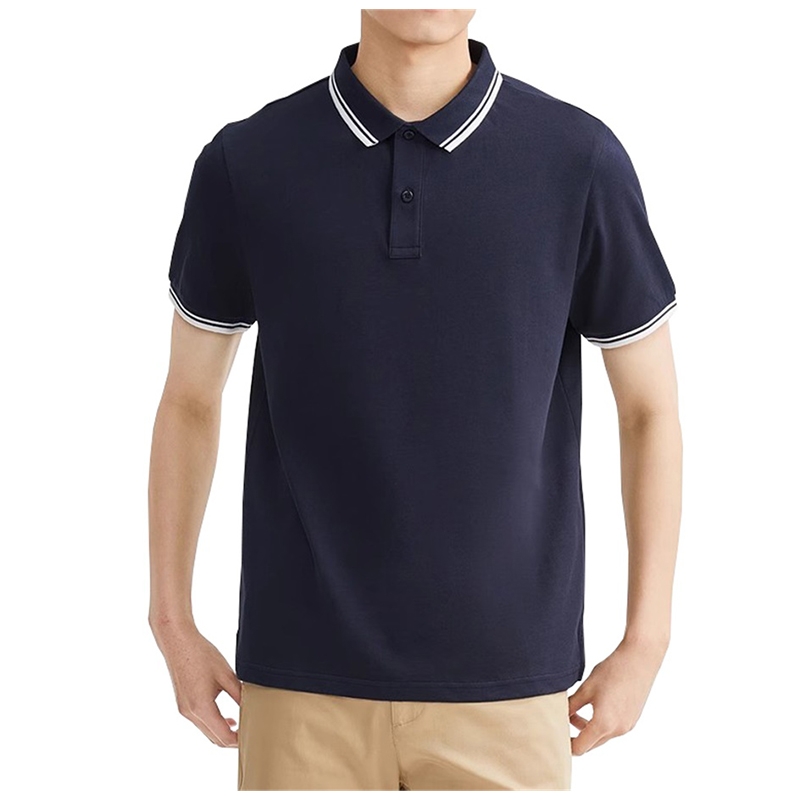 翻領商務休閒翻領 T 恤 企業工裝定製印