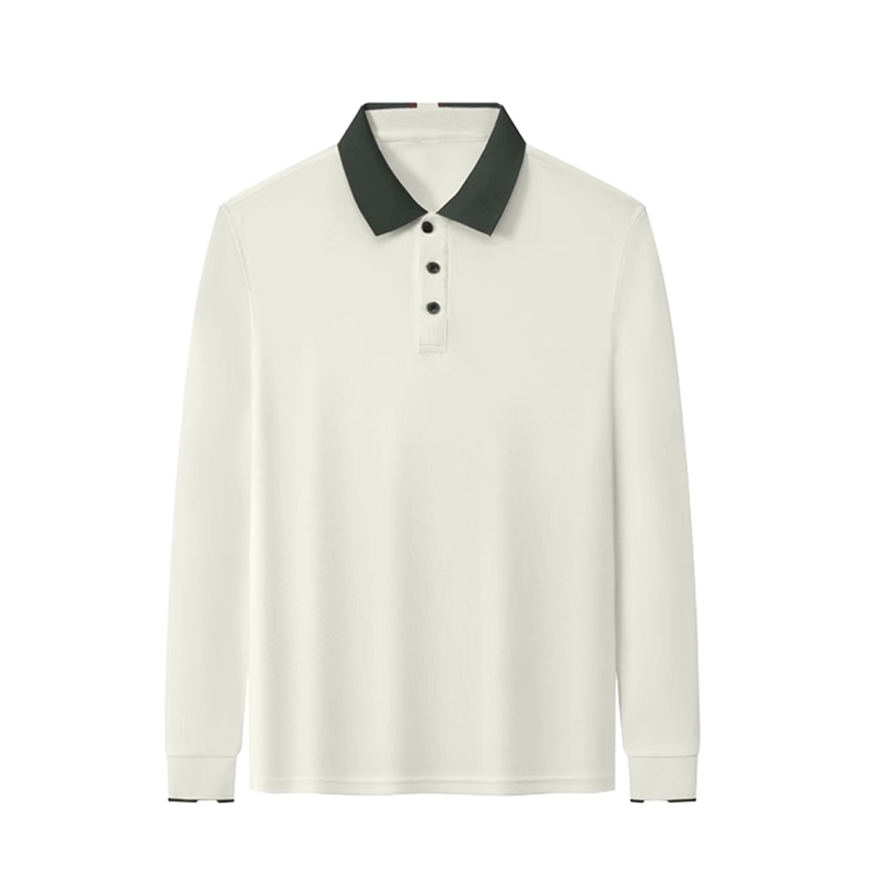 秋冬長袖polo衫定製，幼兒園老師工作服培訓託管機構園服工裝