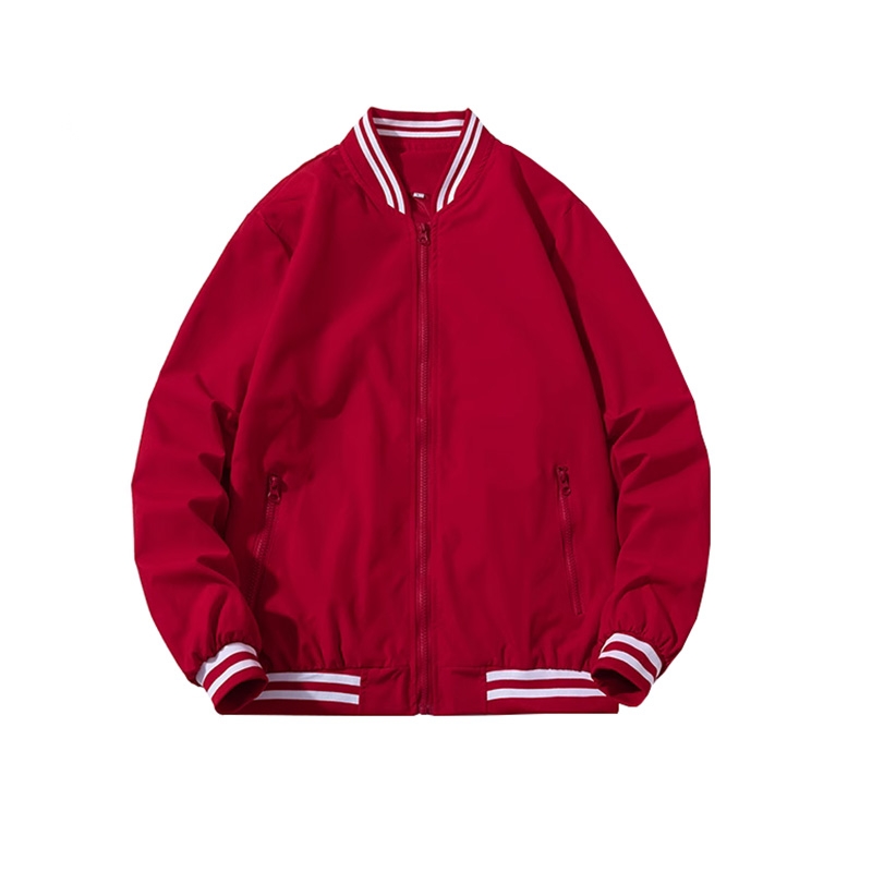 棒球服長袖風衣，開衫拉鍊秋冬上衣外套