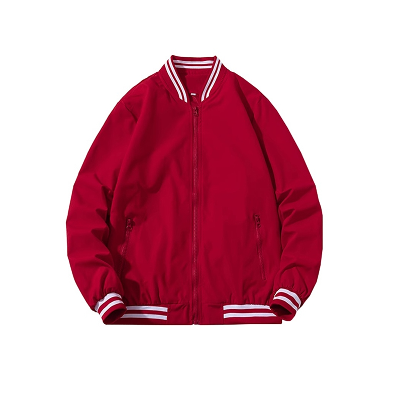 棒球服長袖風衣，開衫拉鍊秋冬上衣外套