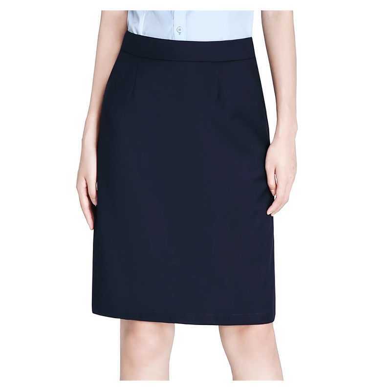 黑色包臀A字半身裙，女士秋季中長款西裝