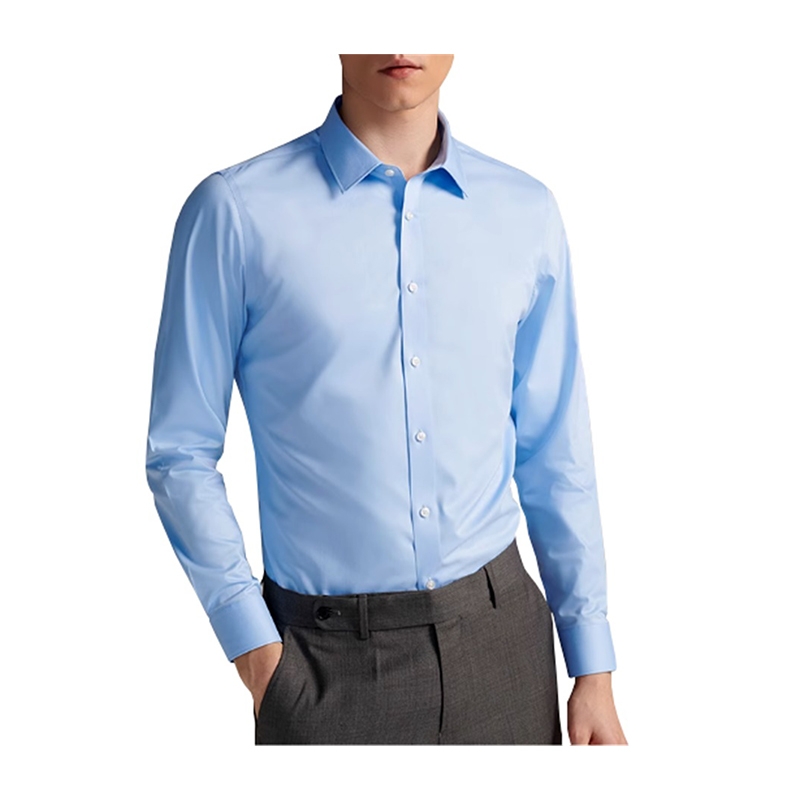 通勤百搭長袖襯衫 修身挺括抗皺 西裝內搭正裝襯衣