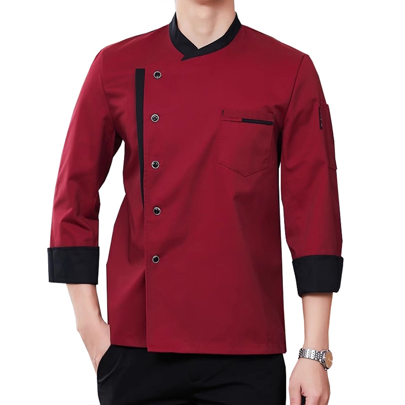 棉質酒店廚房 服務員工裝上衣和圍裙