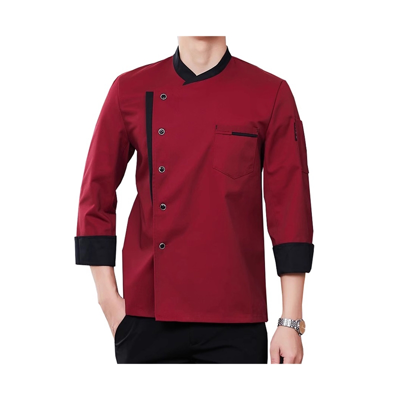 棉質酒店廚房 服務員工裝上衣和圍裙