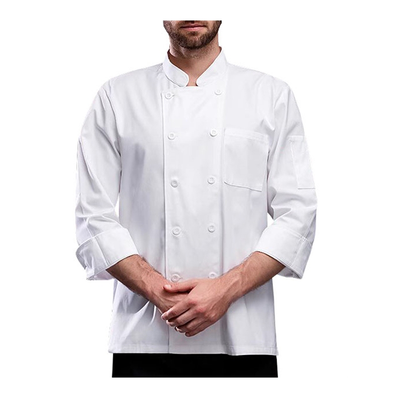 白色廚師服，烹飪專業人士傳統廚師夾克