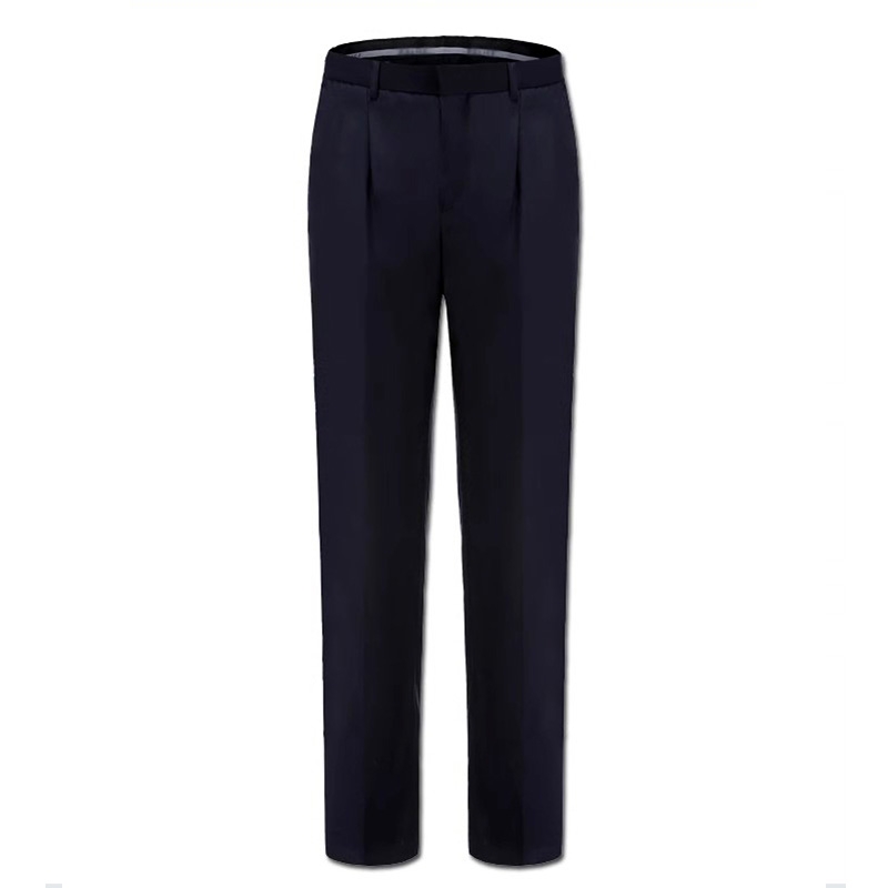 Police Training Trousers  Black Slightly Stretchable Work Trousers