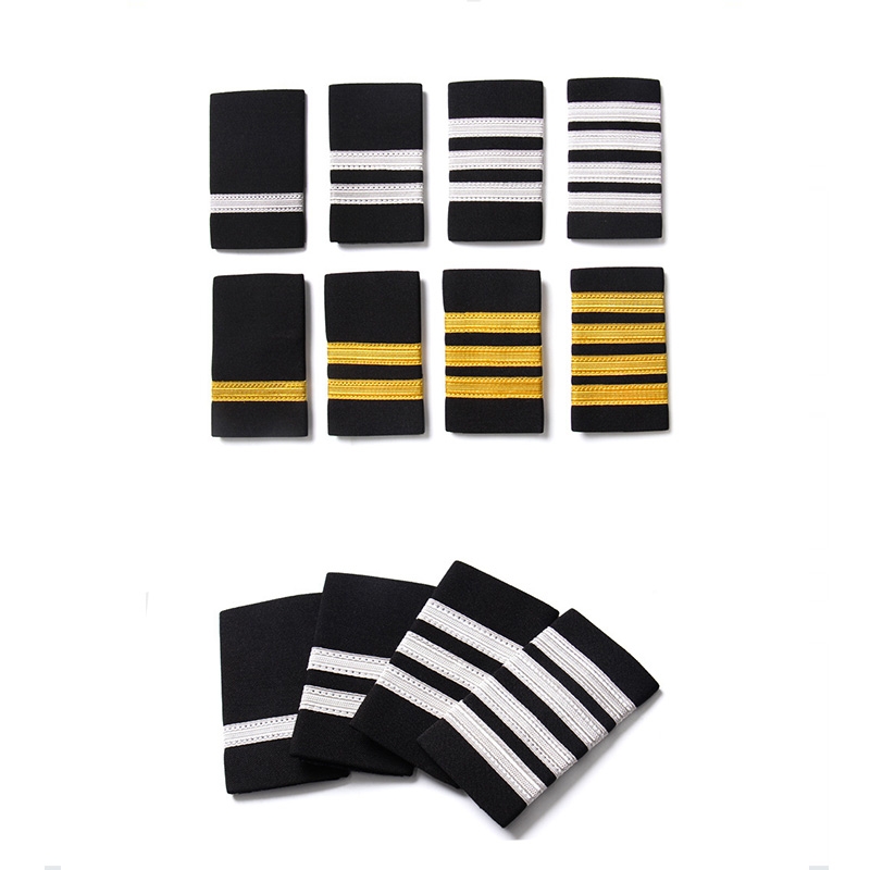 Uniform-compatible epaulettes, customisable in multiple colours and sizes