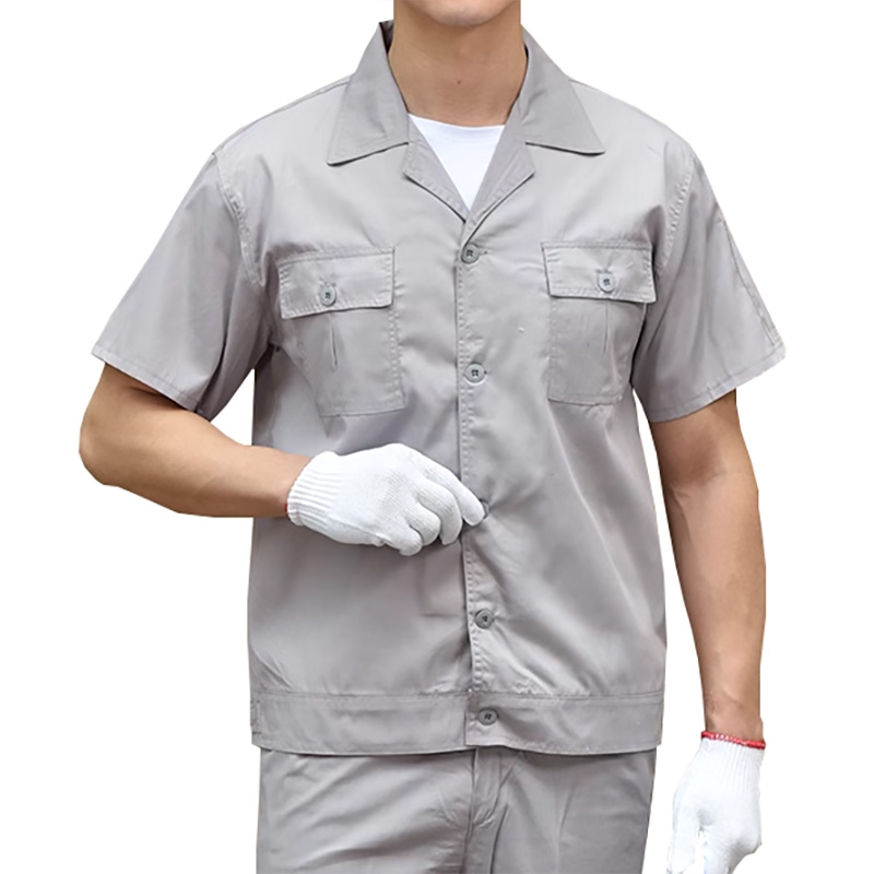 灰色勞保工作服 車間工程汽修服