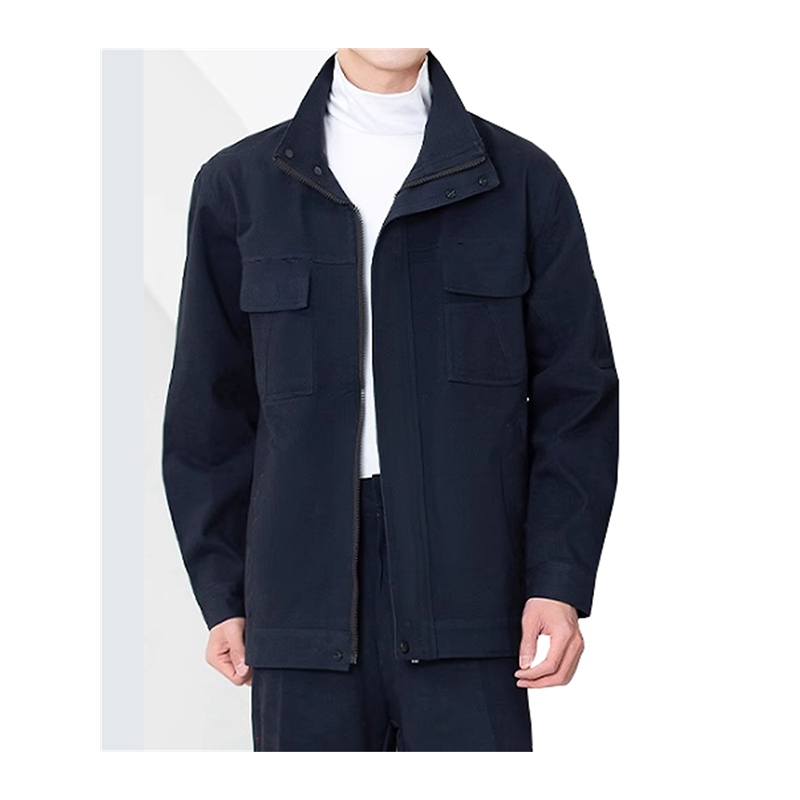 棉質長袖工作服套裝  防燙耐磨電工焊工 勞保服汽修廠服